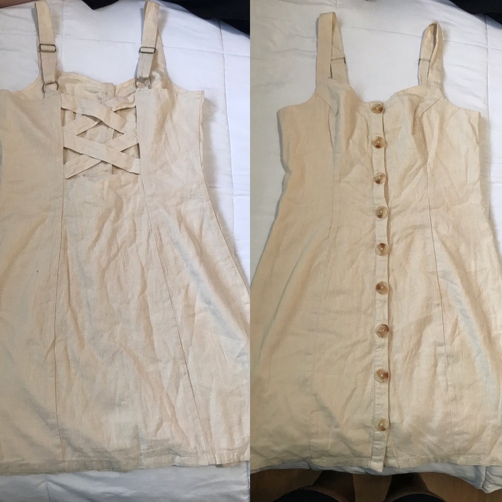 Tan dress